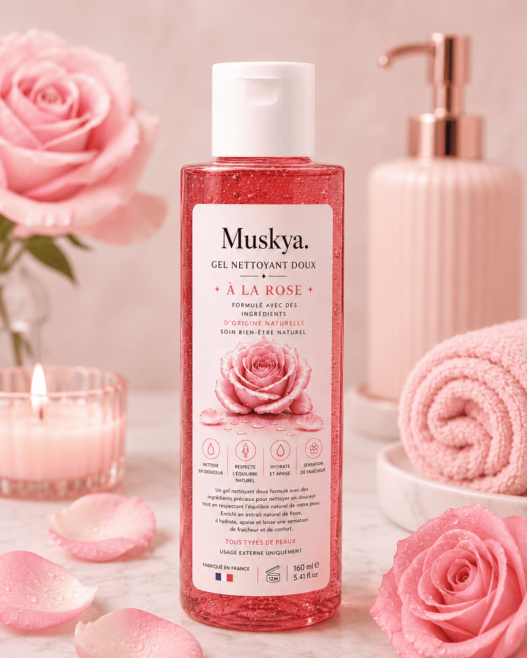 Gel nettoyant doux