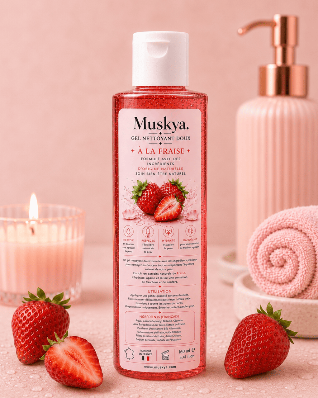 Gel nettoyant doux