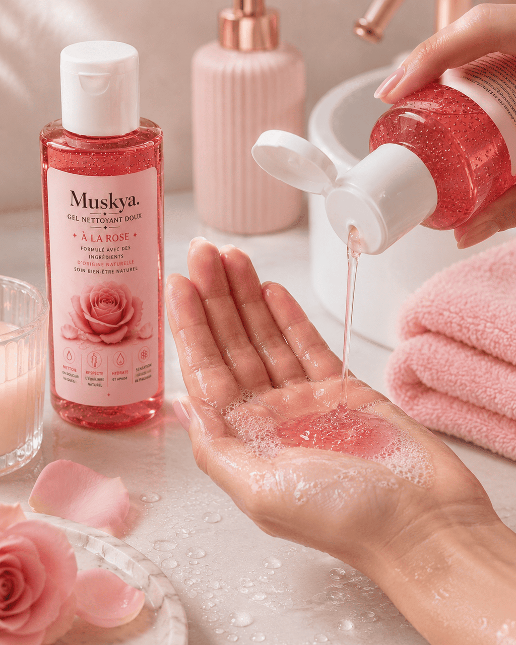 Gel nettoyant doux